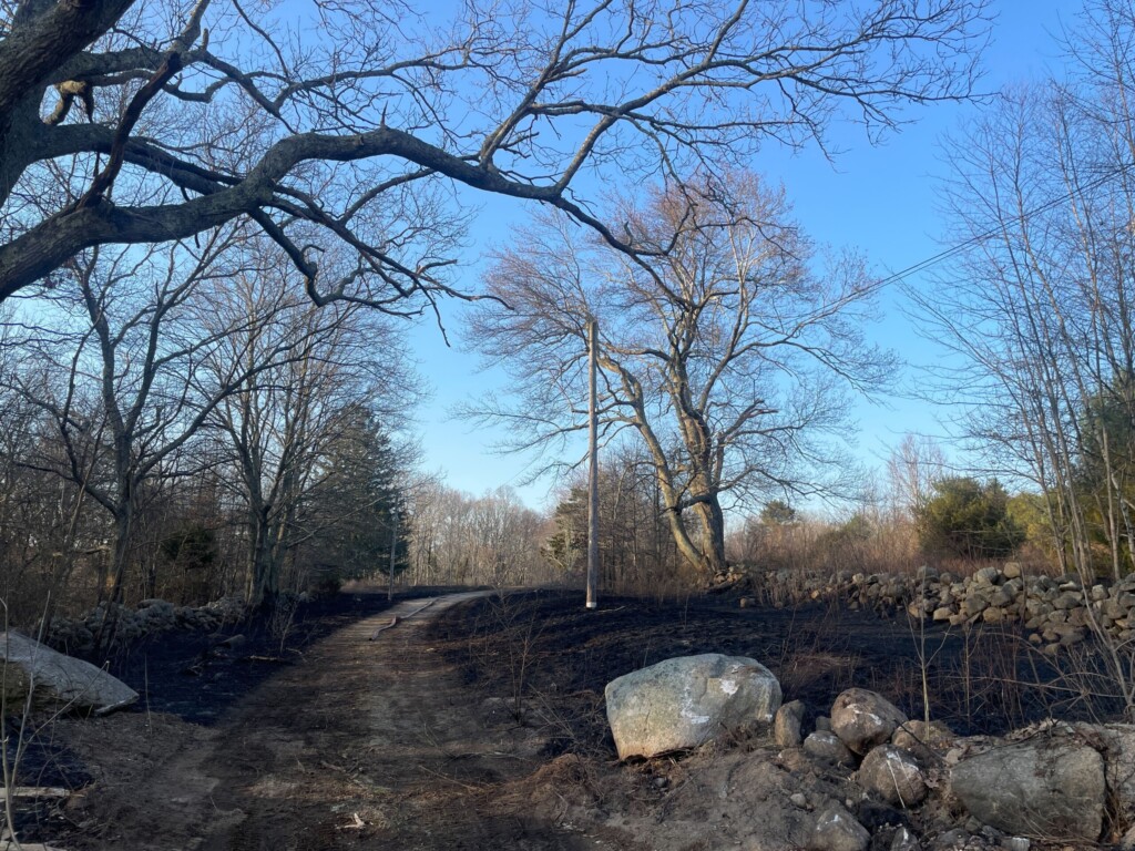 Rhode Island’s Largest Brush Fire Continues To Be Active