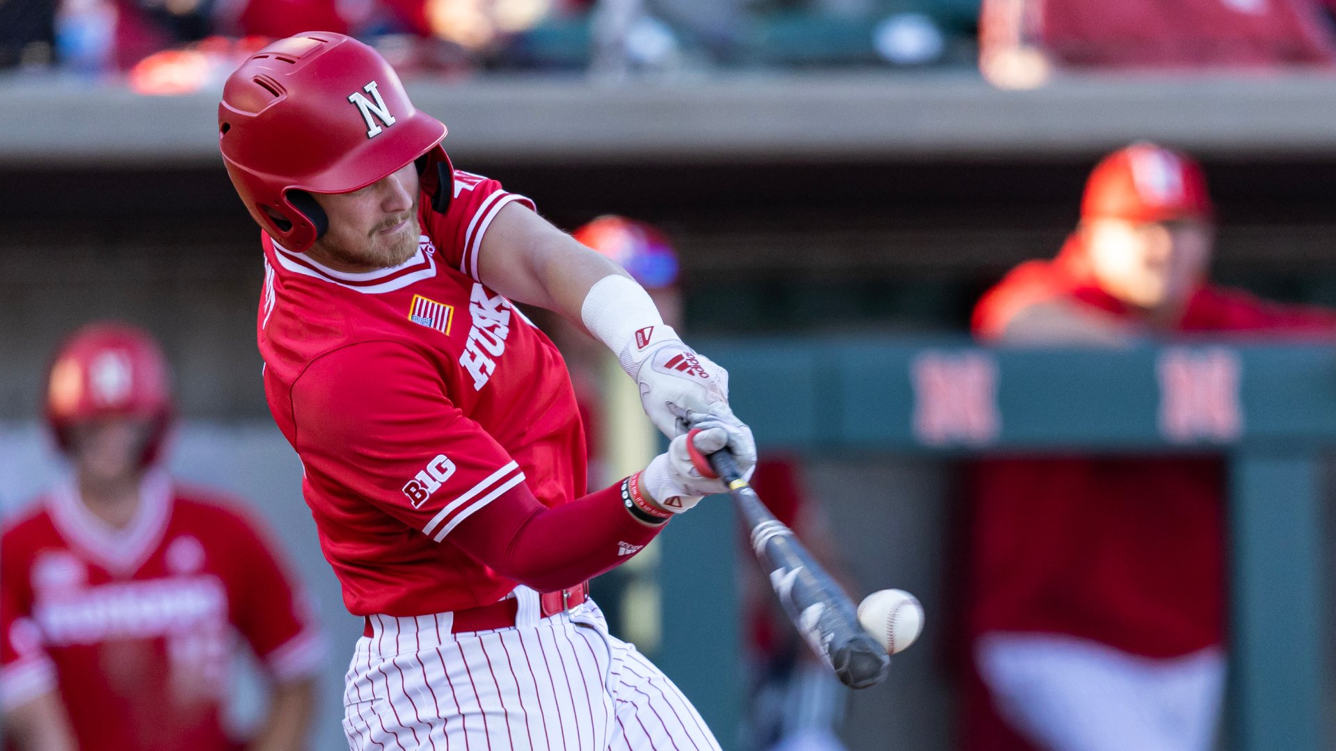 Husker baseball falls behind early, can’t catch up to North Dakota State