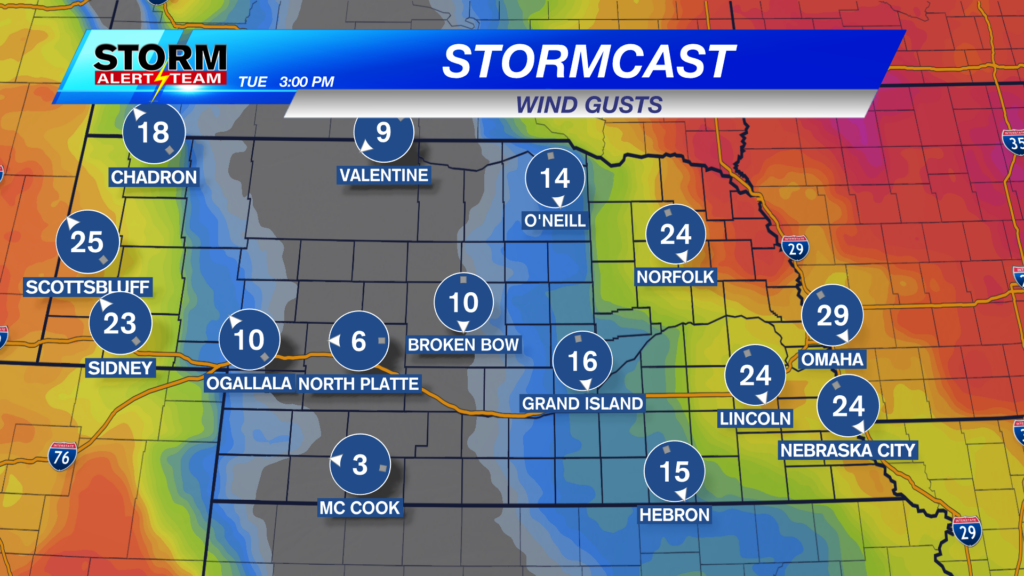 Stormcast Wind Gusts Tuesday