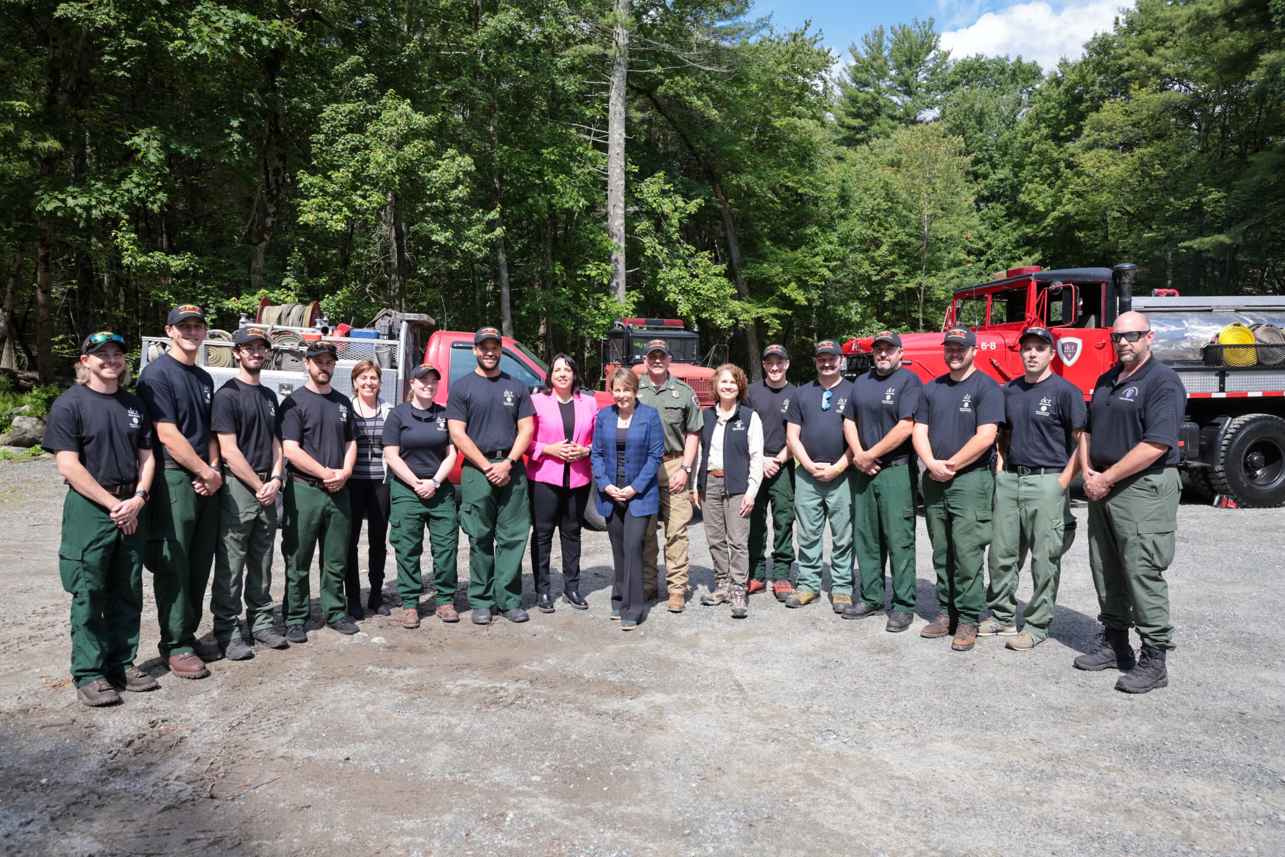 Massachusetts sends firefighters to help battle Quebec wildfires