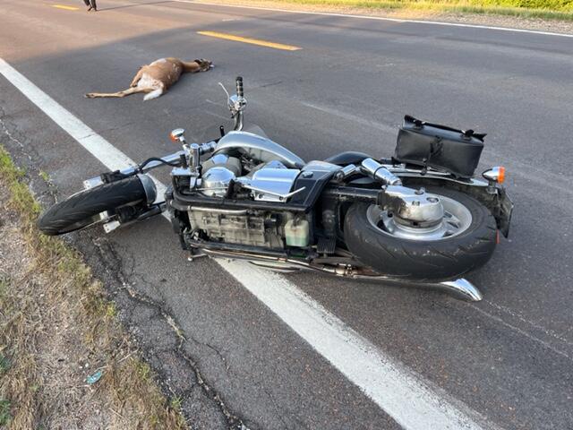 Motorcyclist Strikes Deer In Fatal Crash Courtesy Cass County Sheriffs Office