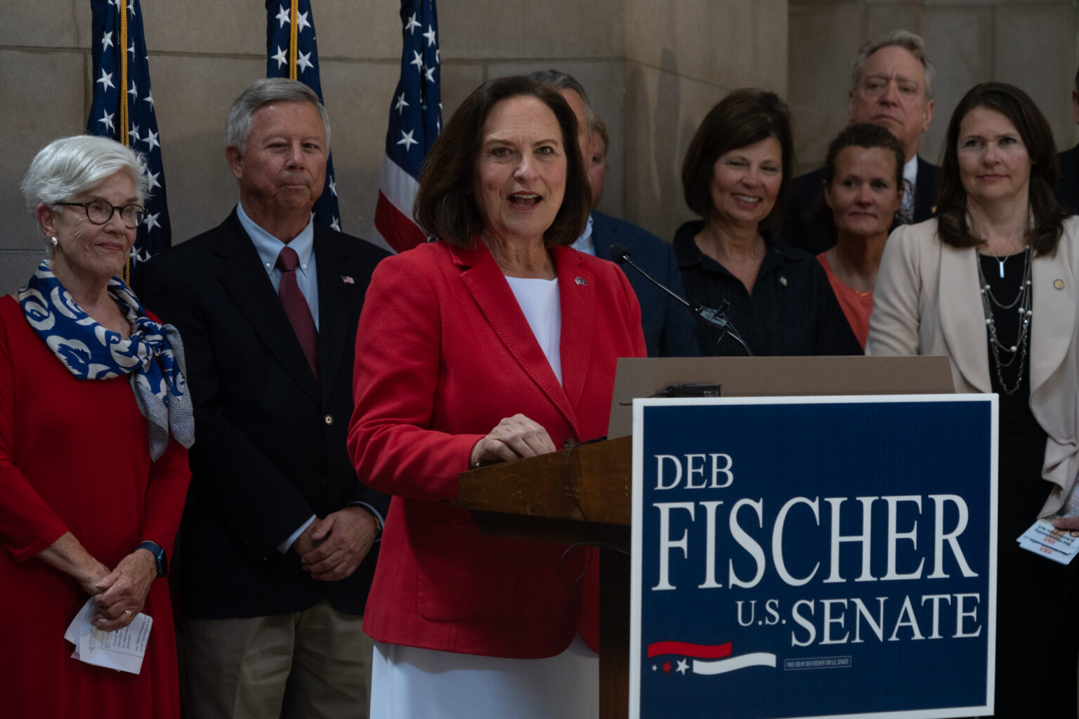 U.S. Sen. Deb Fischer, touting record of results, announces 2024