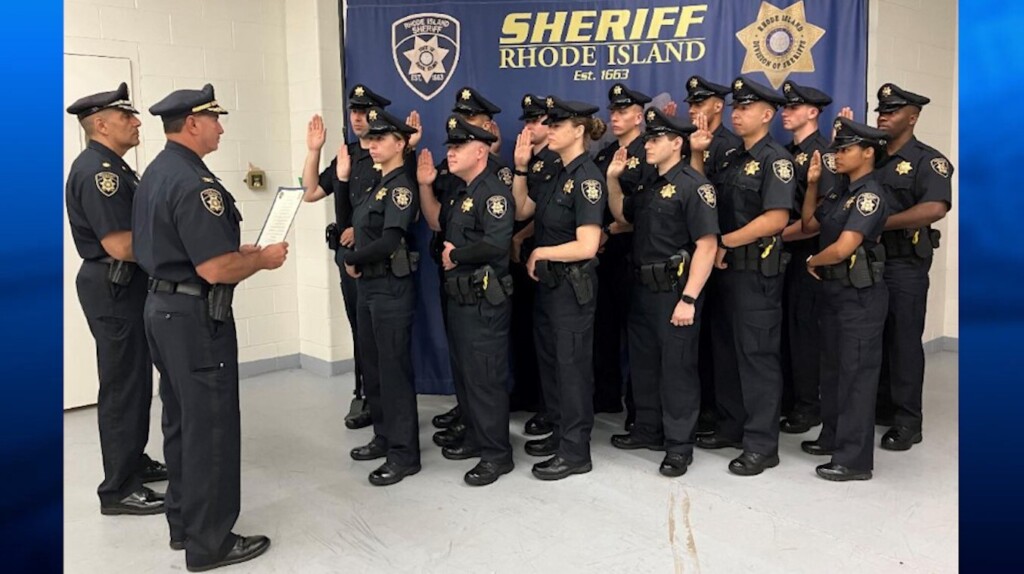 2023 Graduates Sworn In At The Rhode Island Sheriffs Training Academy