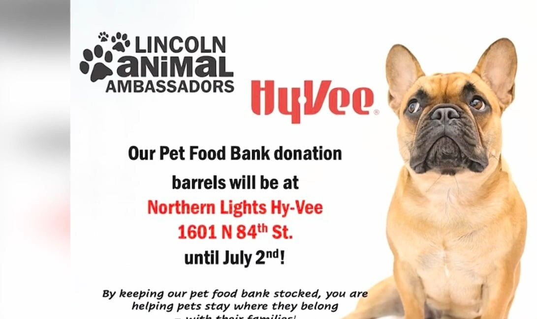 Lincoln Animal Ambassadors looking for pet food bank donations