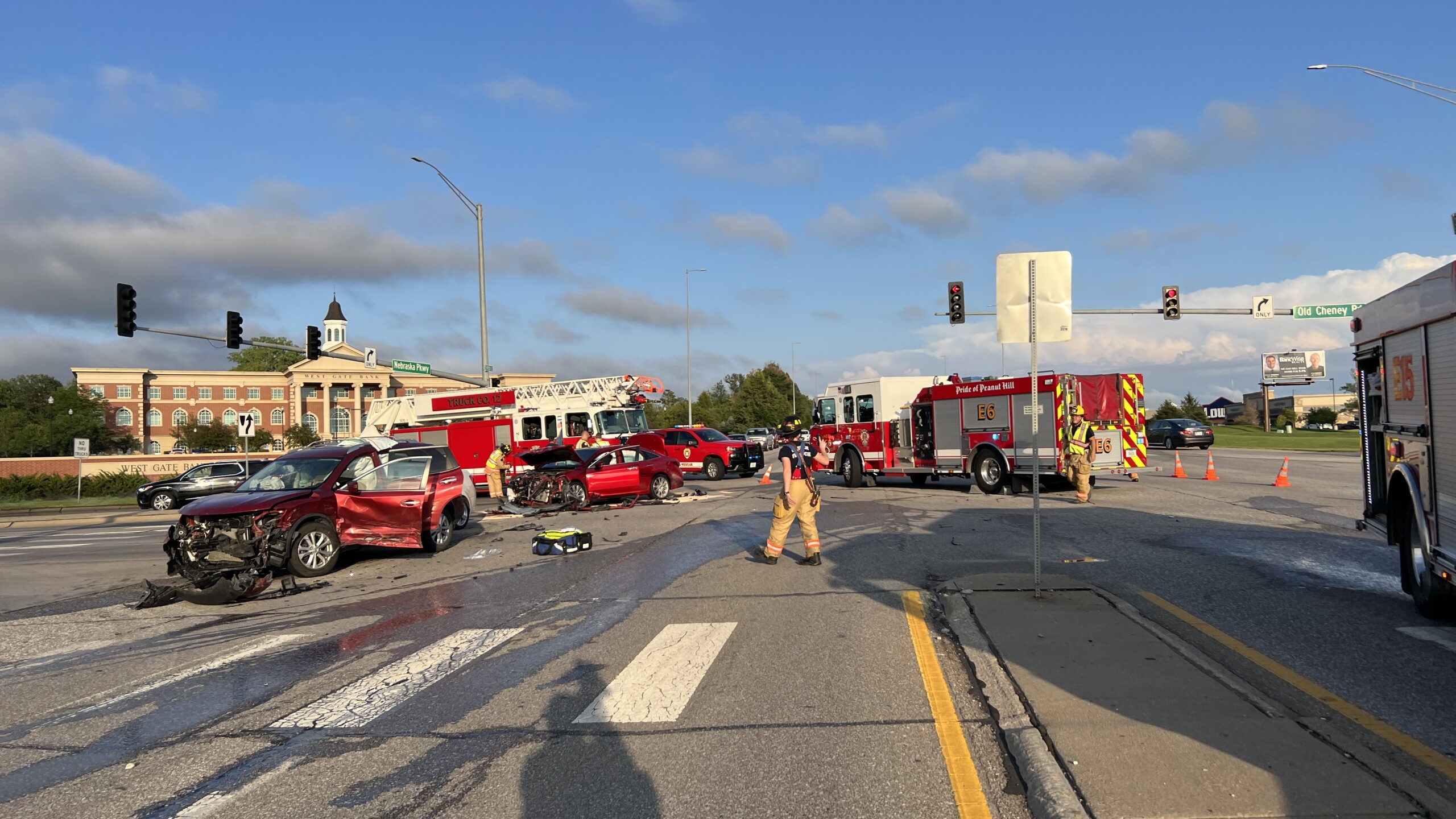 Driver cited in threevehicle crash at southeast Lincoln intersection