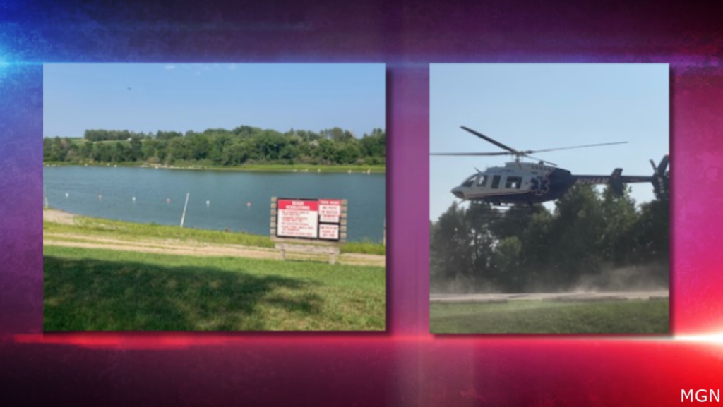 Medical Helicopter Lifts 4 Year Old To Childrens Hospital Courtesy Stanton County Sheriffs Office