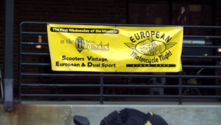 European Motorcycle Night banner