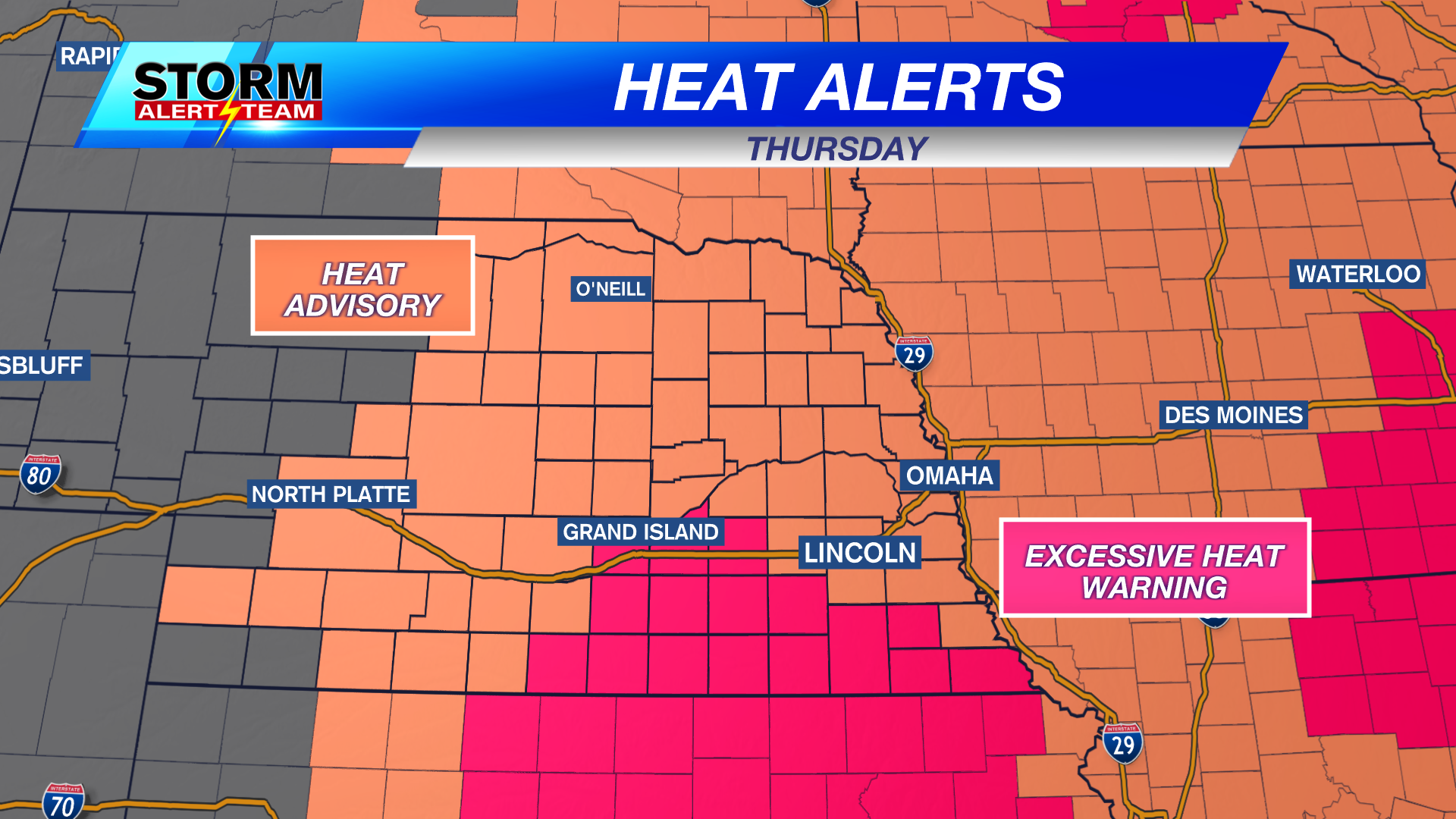 Hot for a few more days; Relief in sight