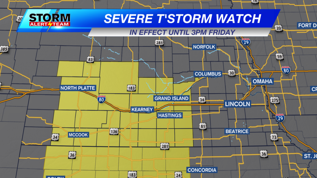 Severe T'storm Watch