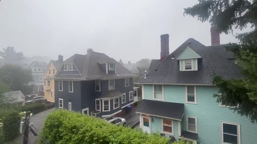 Tornado Siren Blares In Providence As Heavy Winds, Rain Slam Area