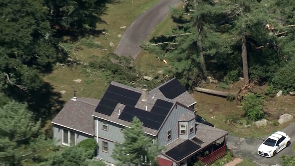 Tornado Damage Forces Some Mattapoisett Residents From Their Homes