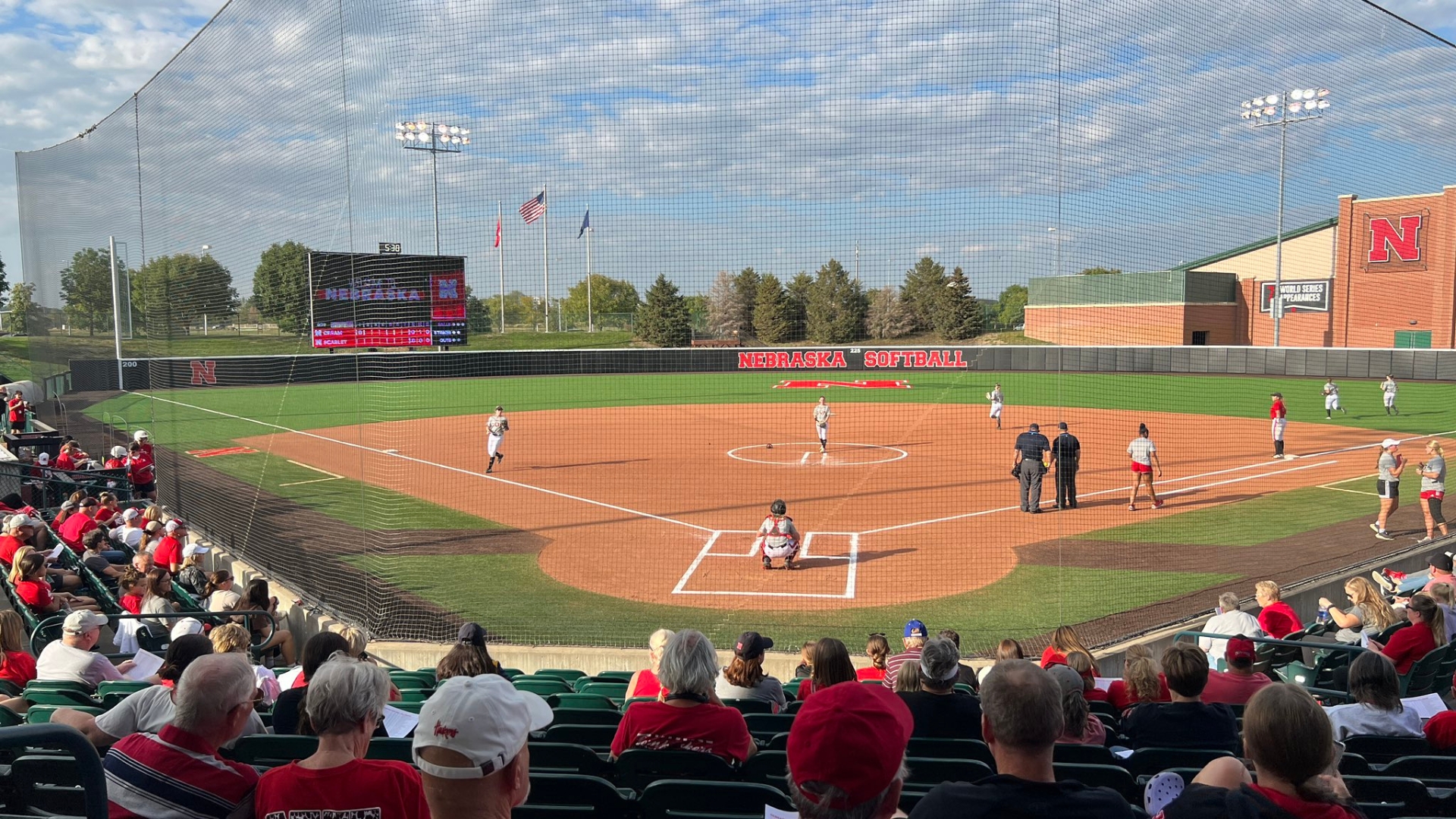 Nebraska softball opens fall season with scrimmage at Bowlin Stadium