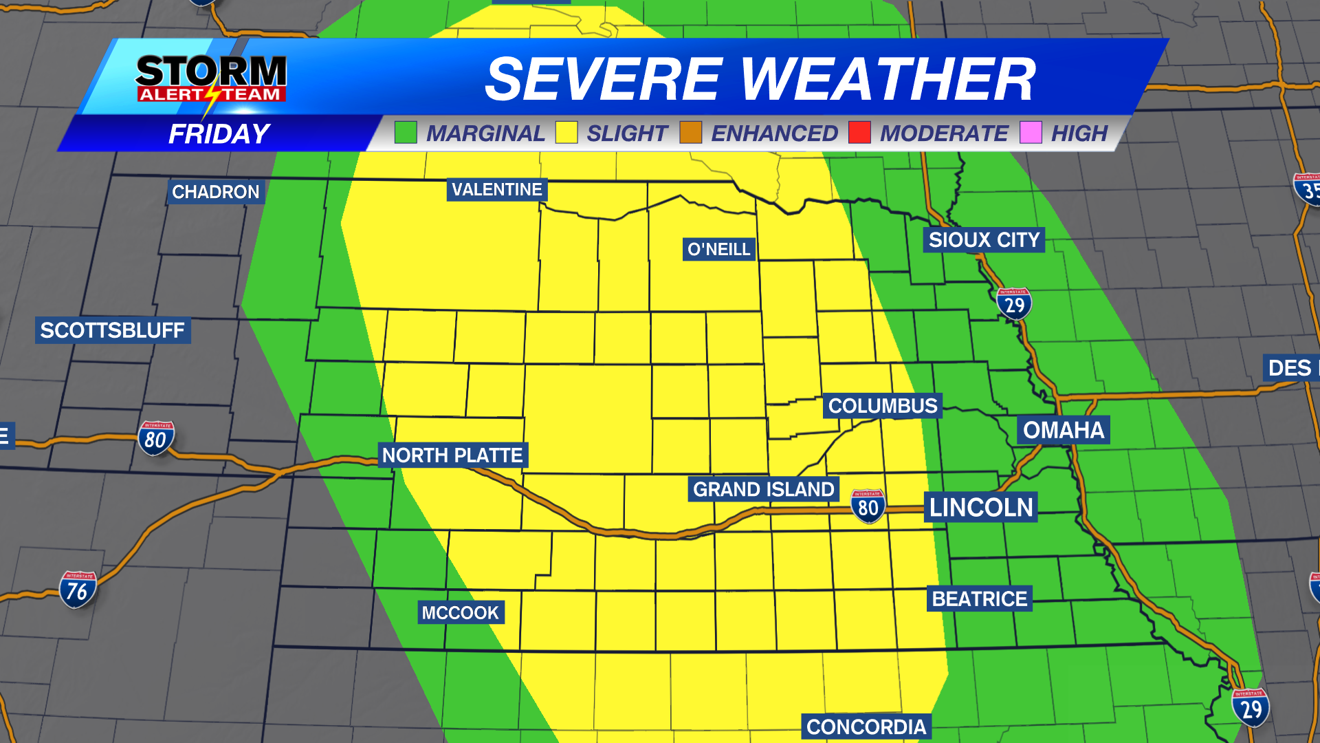 Calm before the storms Wednesday; severe weather possible going forward