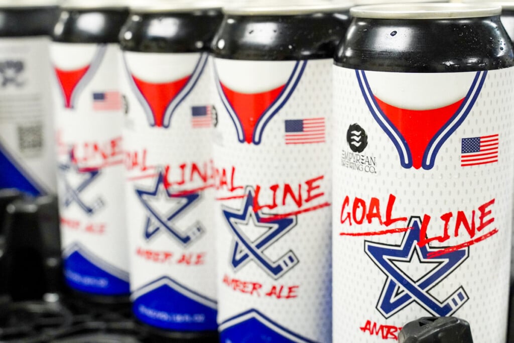 Goal Line Amber Ale 16 Oz Cans