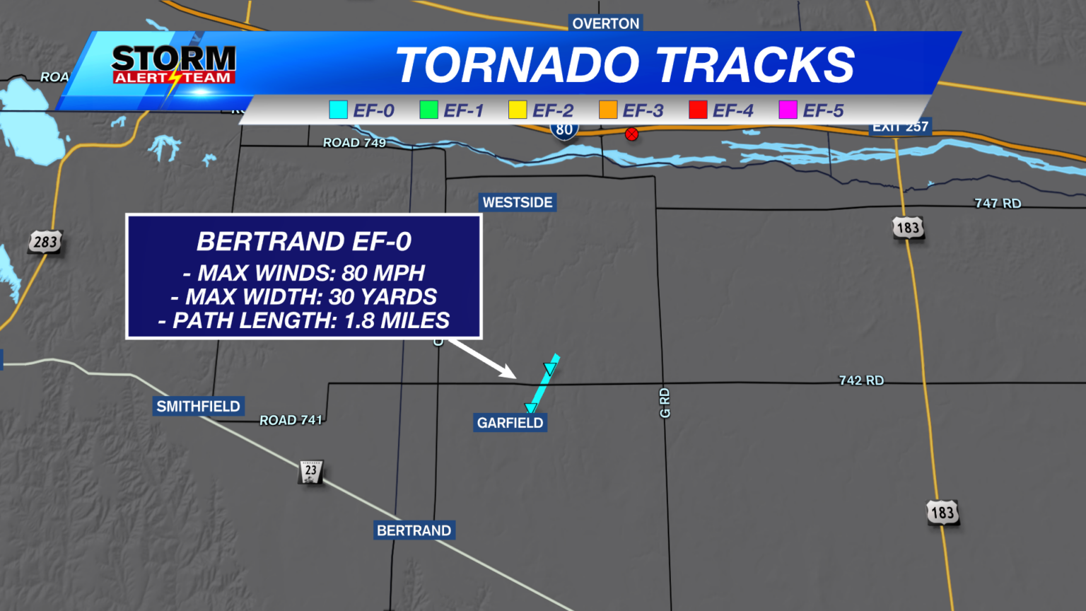 PHOTOS National Weather Service confirms five tornadoes in south