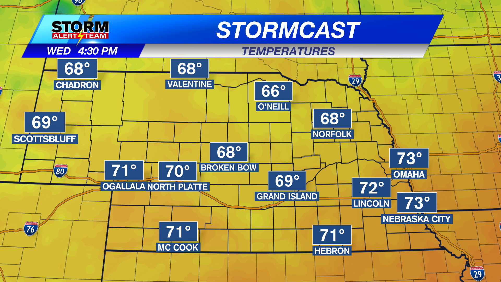Severe storms move out, colder air moves in