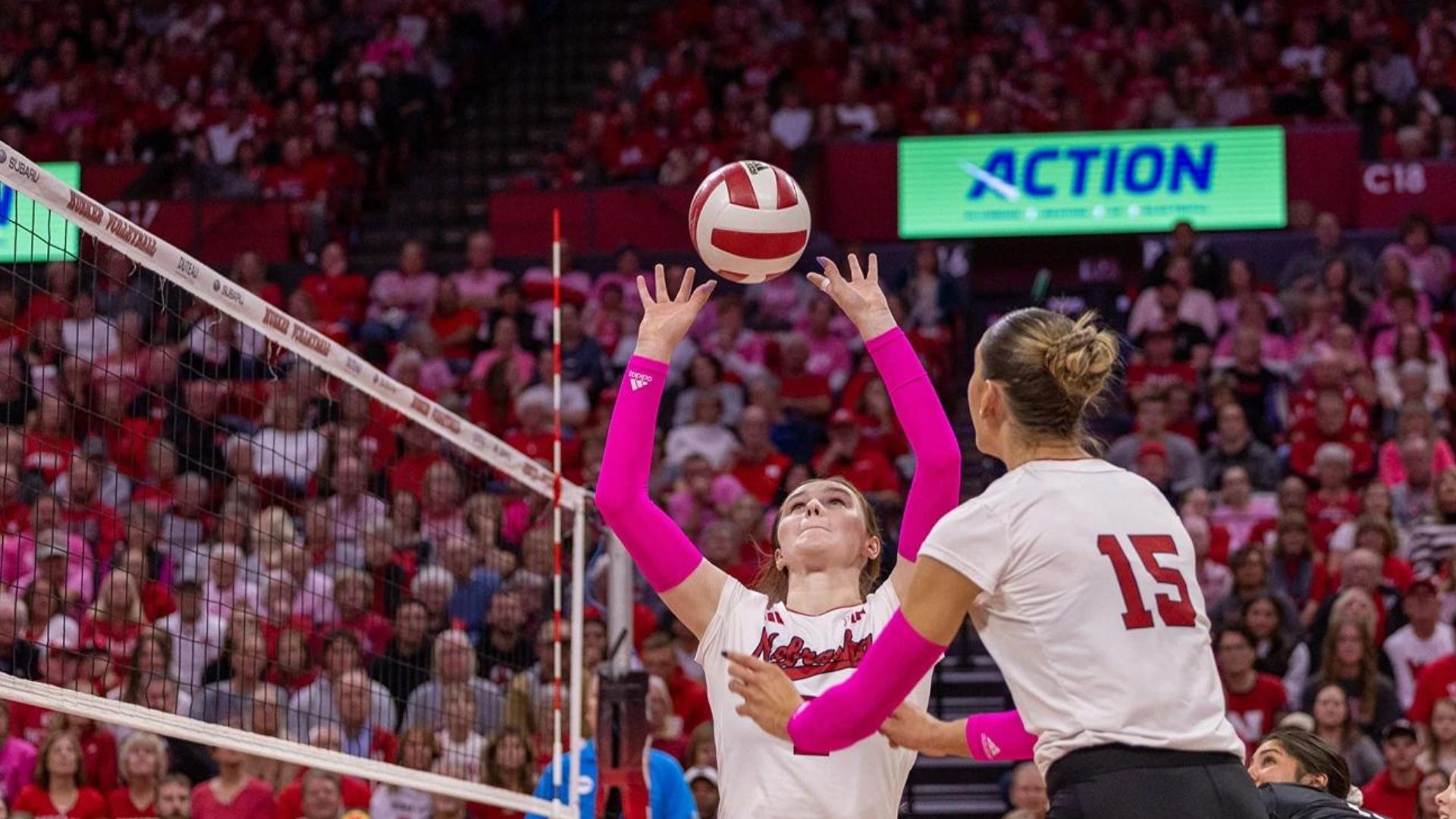 Nebraska's Bergen Reilly Named Big Ten Freshman Of The Week