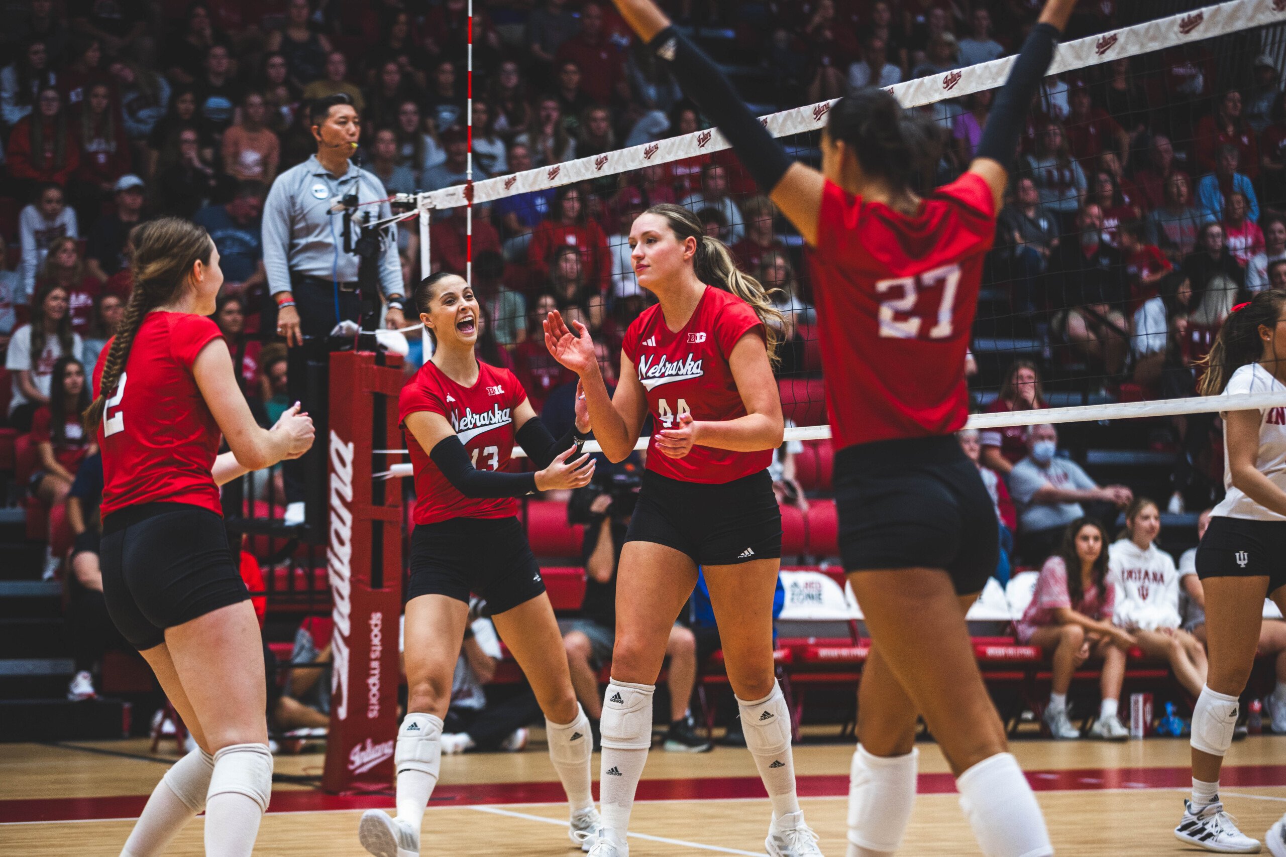 'It's just another game': Nebraska volleyball confident ahead of No. 1 ...