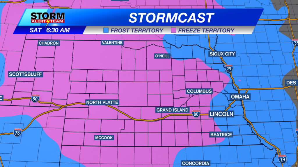 Frost Freeze Potential