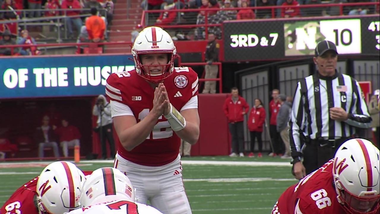 Nebraska quarterback Chubba Purdy to start against Iowa