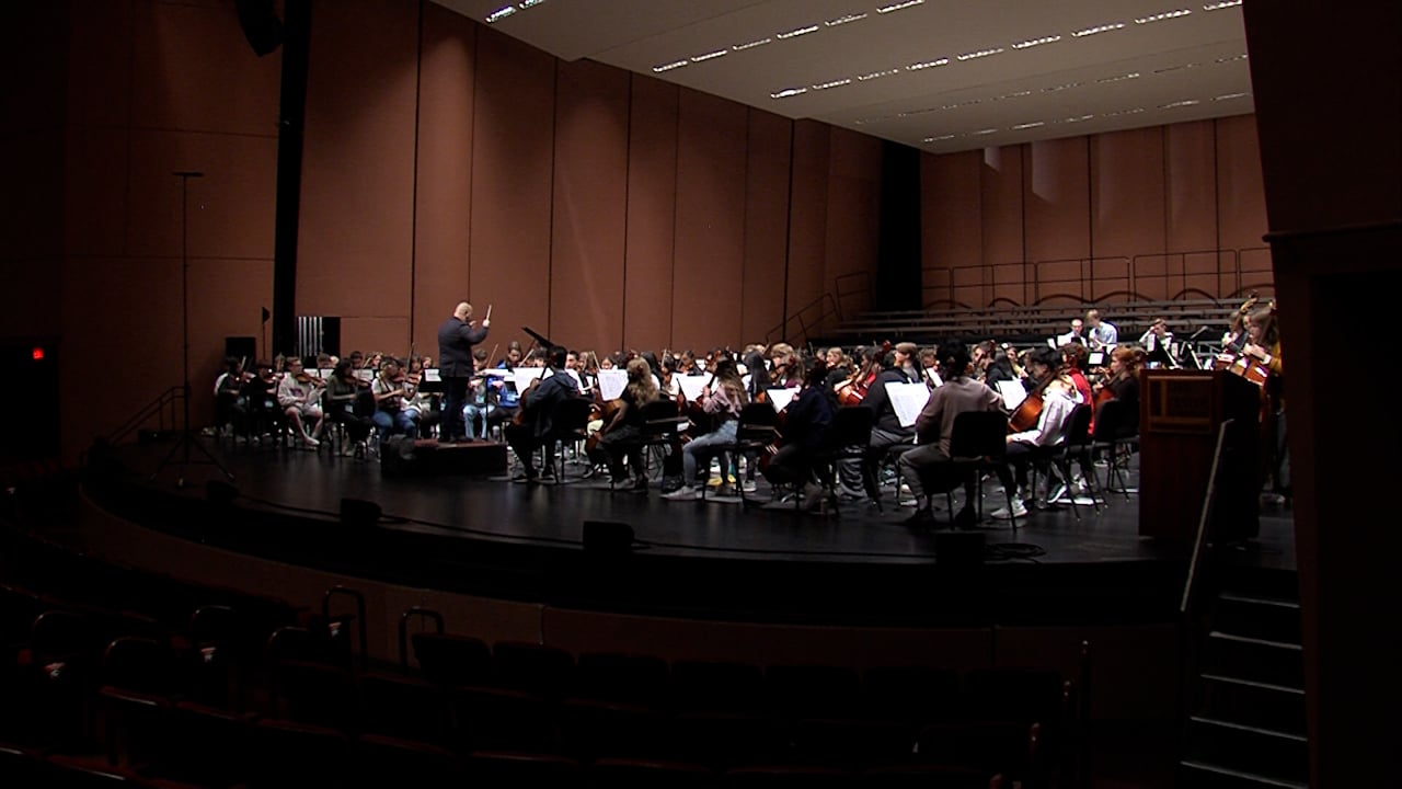 Nebraska high school students tuning up for allstate music festival