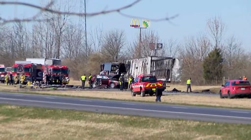 Ohio Interstate Crash Involving Busload Of High School Students Leaves 6 Dead, 18 Injured