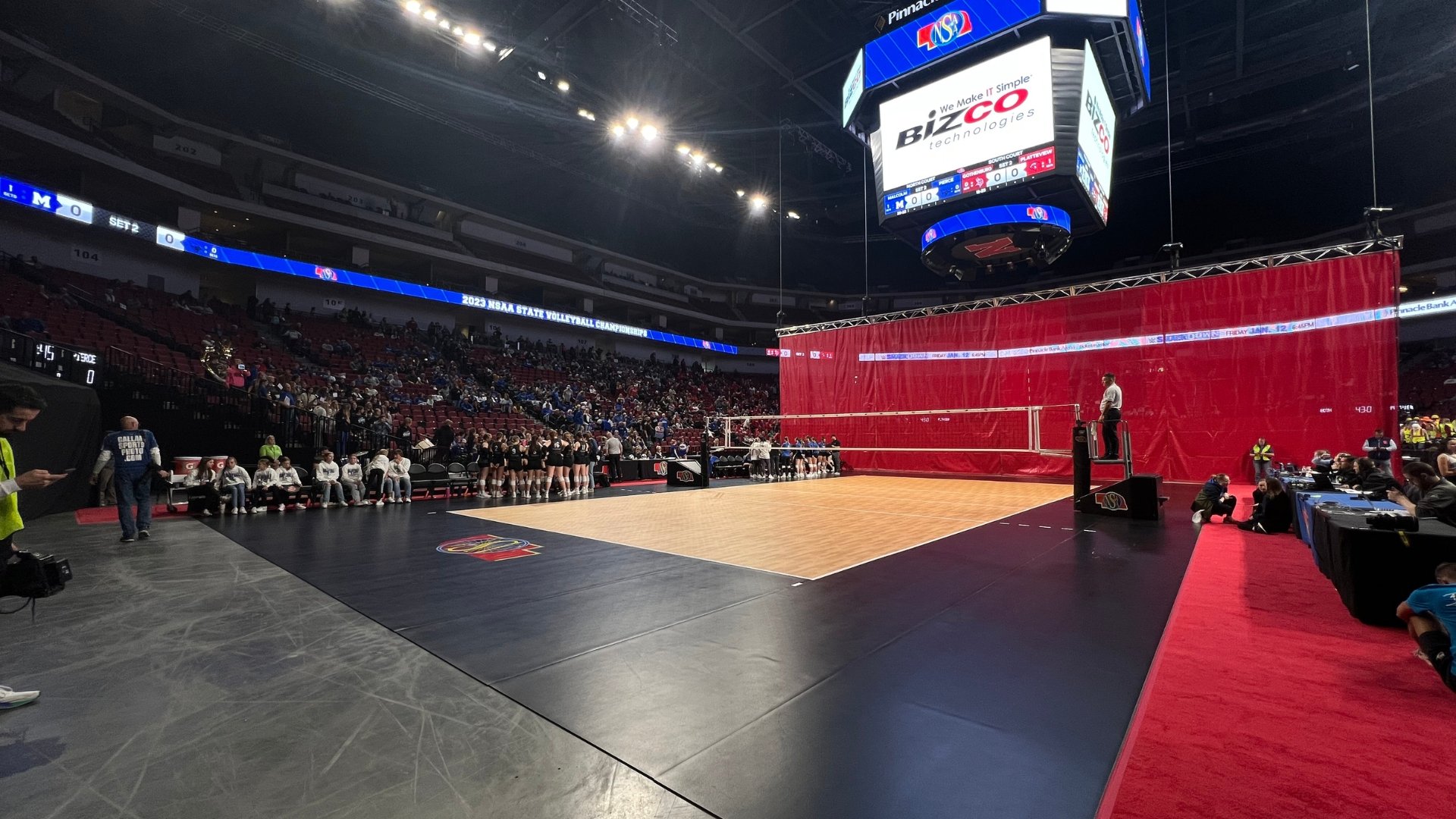 Scores and highlights from day one of Nebraska state volleyball