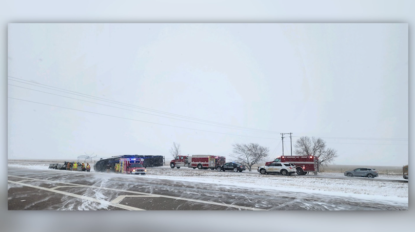 Law enforcement responds to multiple crashes as Nebraska experiences winter weather conditions