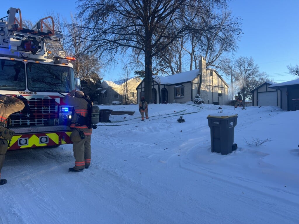 LFR battles fire