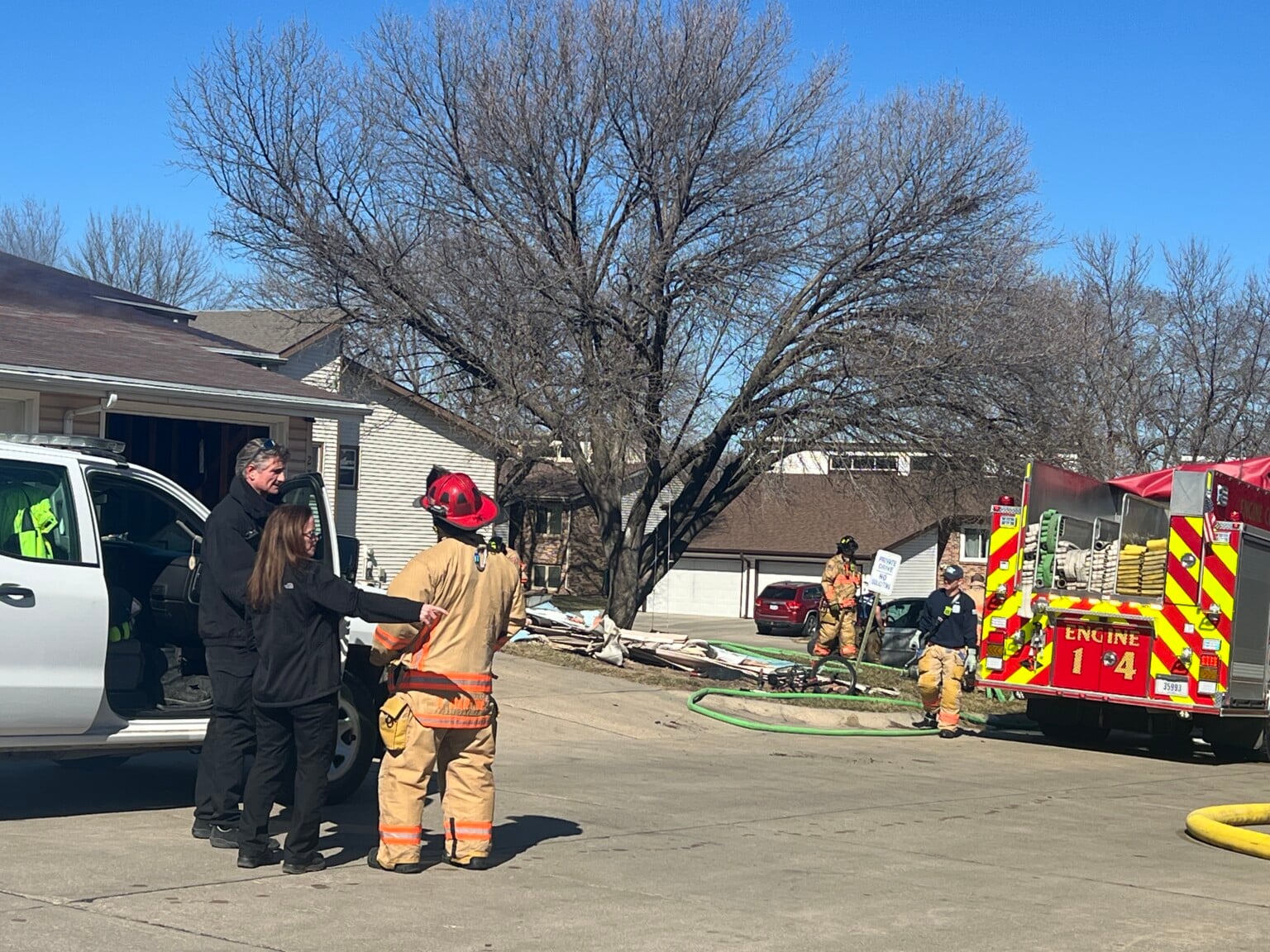Trash bin fire spread to porch of north Lincoln home, LFR says