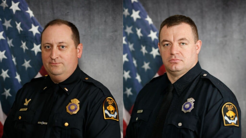 Capt Jay Leavitt And Officer Robert Soldo