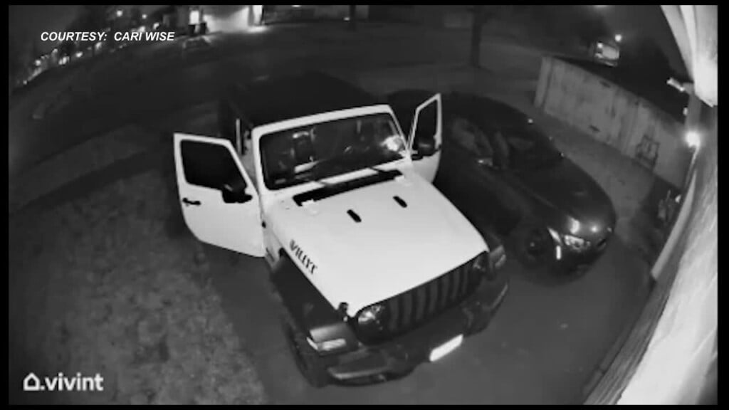 Watch: Group Steals Car Out Of Lincoln Woman's Driveway, Hits Mailbox On The Way Out