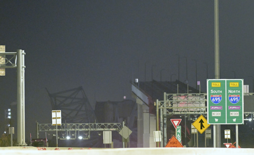 Cargo Ship Hits Baltimore’s Key Bridge, Bringing It Down. Rescuers Are Looking For People In Water
