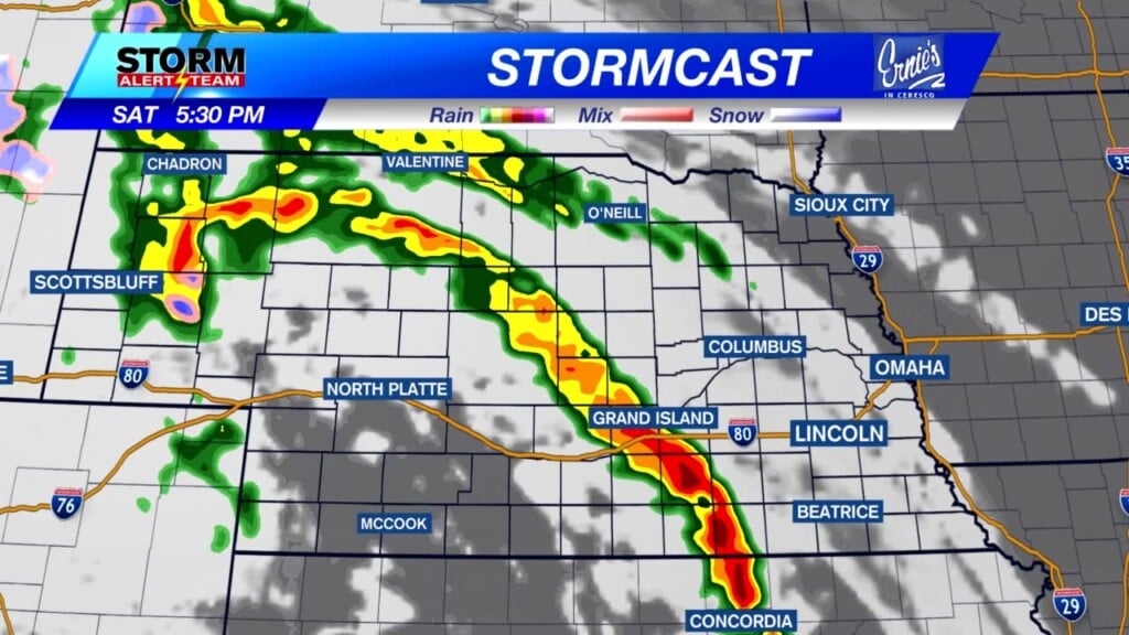 Strong And Potentially Severe Storms Saturday Afternoon Into Evening April 5, 2024