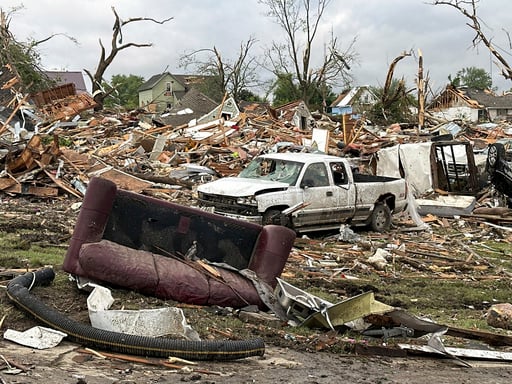 Multiple Deaths Confirmed From A Tornado In Iowa, State Patrol Says