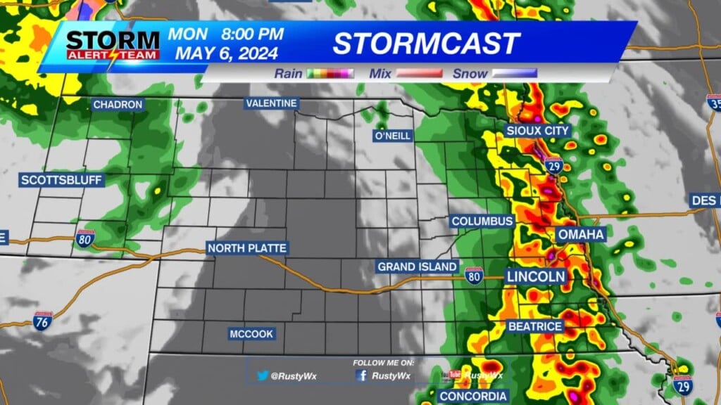 Stormcast: Storm Potential Monday Evening, May 6, 2024