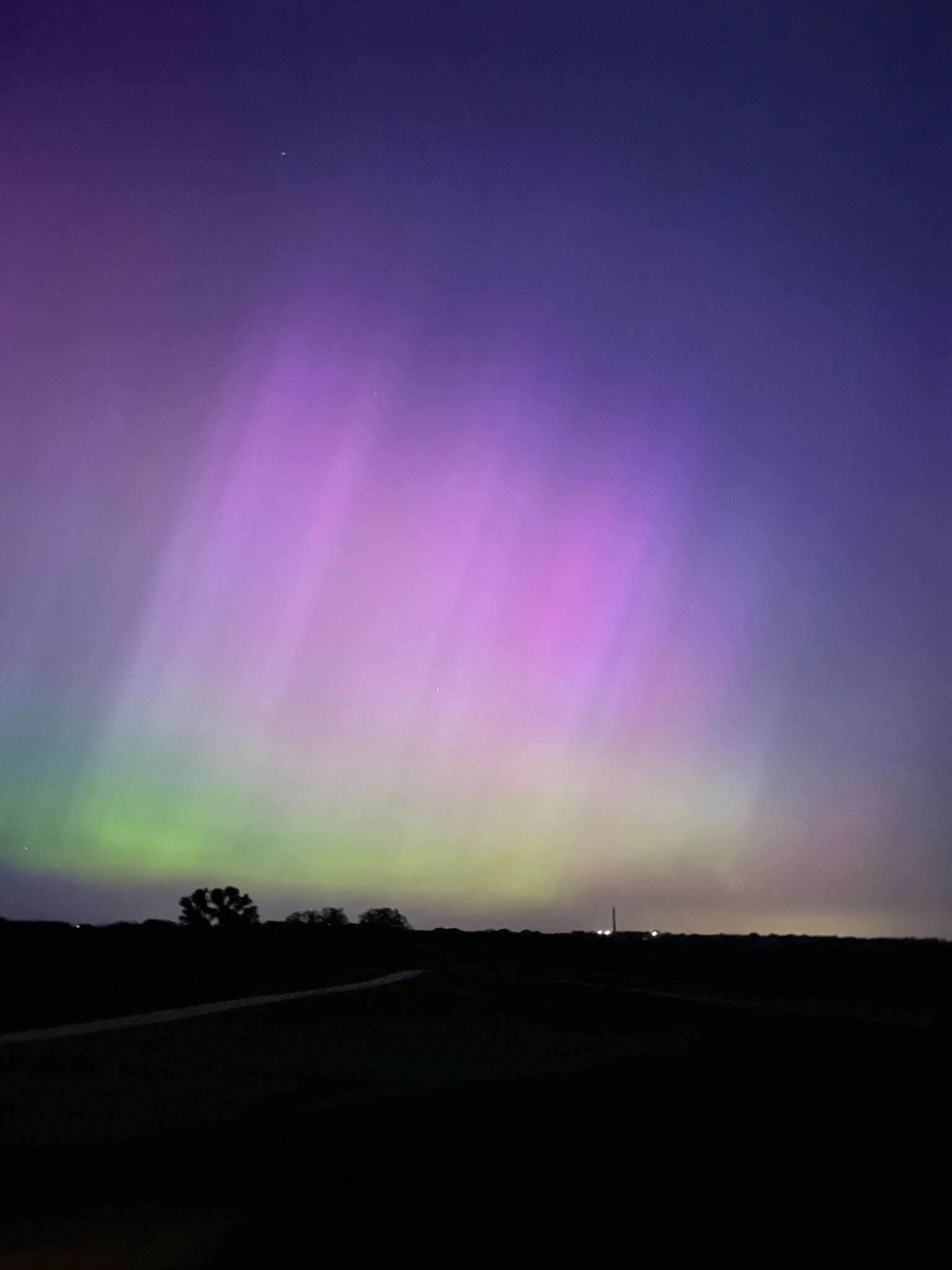 Branched Oak Observatory hosts northern lights watch party