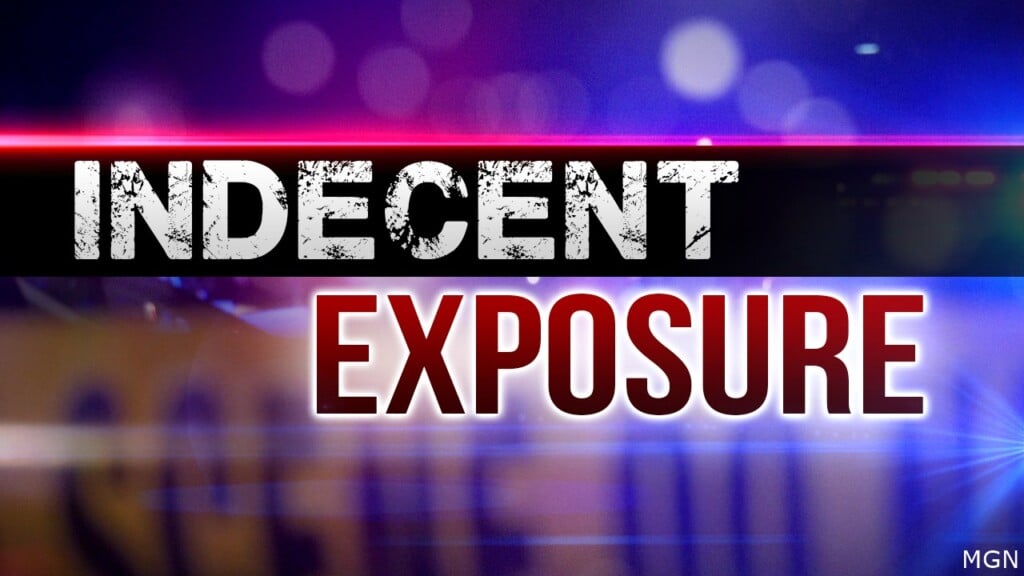Indecent exposure graphic