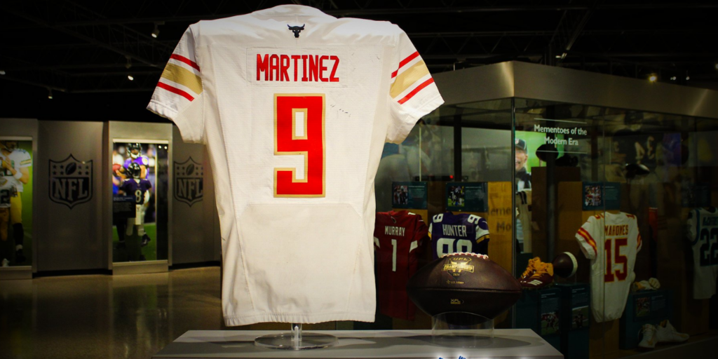 Adrian Martinez Jersey in the HOF