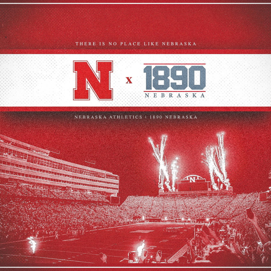 1890 partners with Nebraska Athletics