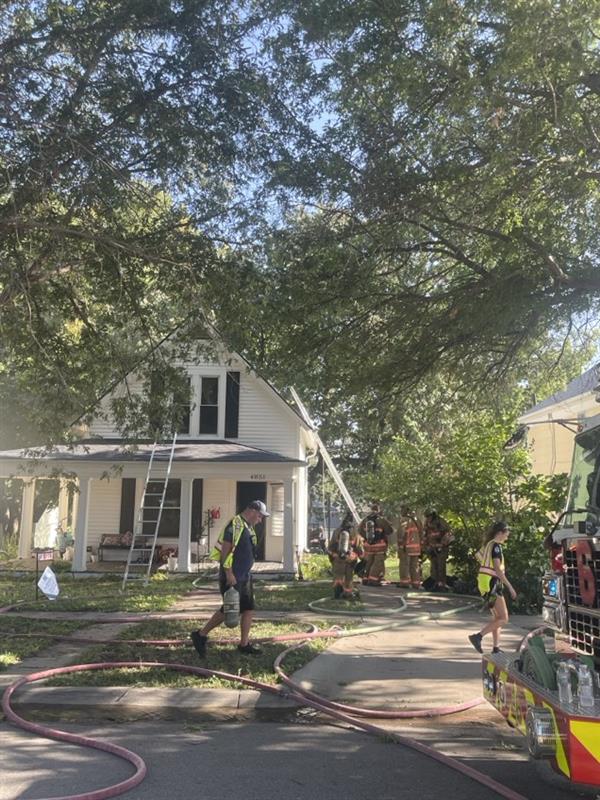 Southeast Lincoln house fire