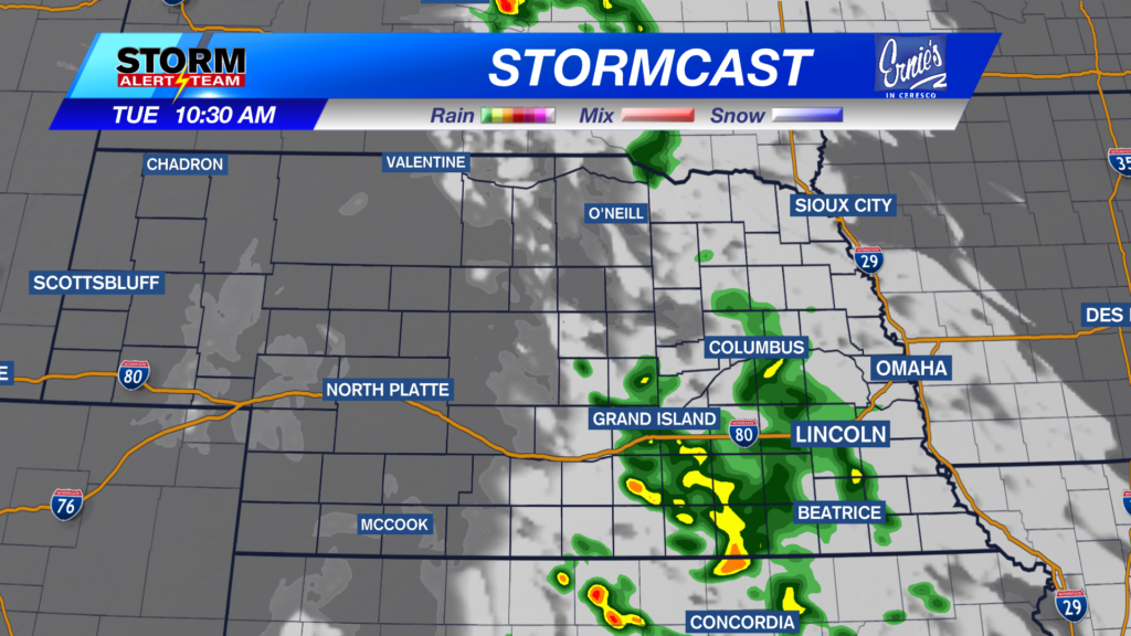 More sunshine Monday after weekend showers