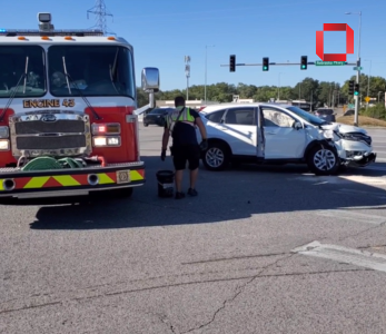 48th and Nebraska Parkway crash