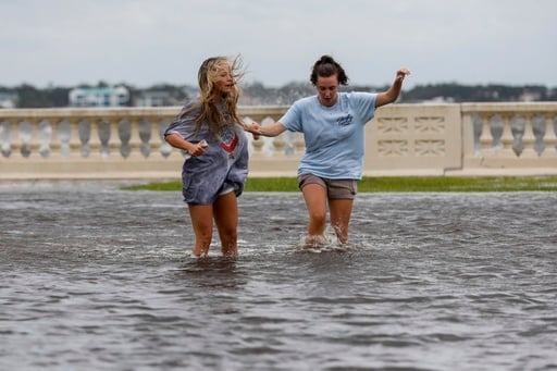 Helene Makes Landfall In Northwestern Florida As A Category 4 Hurricane