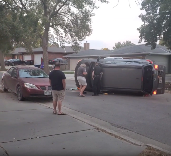 Crash Near 40th And Old Cheney Road
