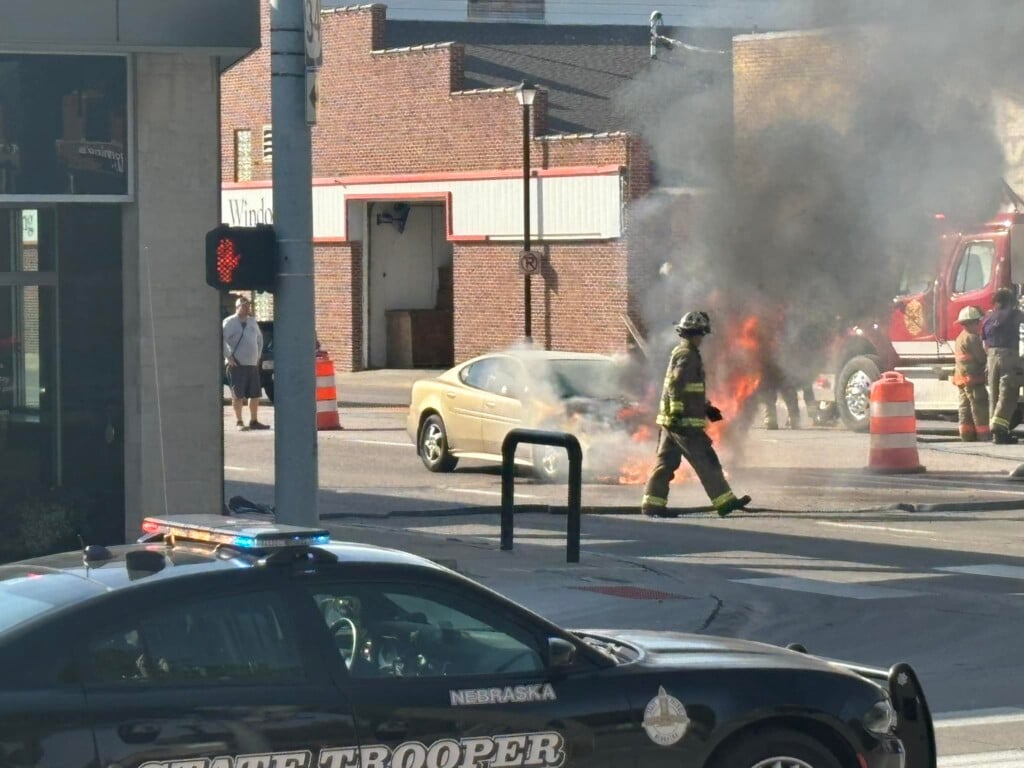 Seward Car Fire