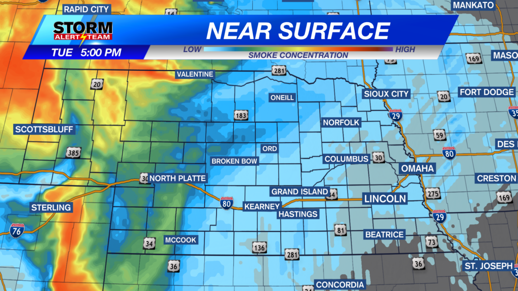 Smoke Near Surface Forecast