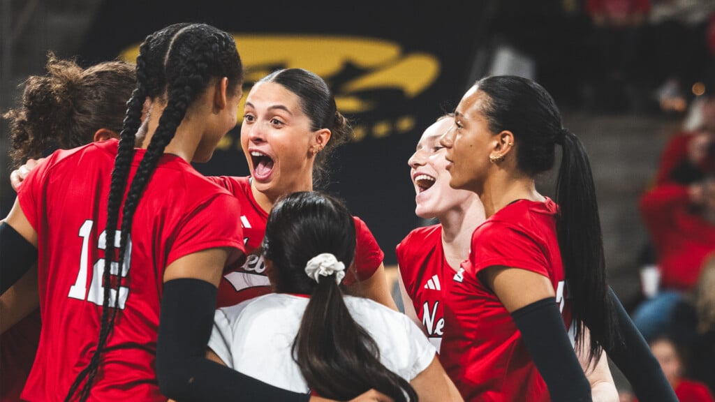 Nebraska volleyball at Iowa
