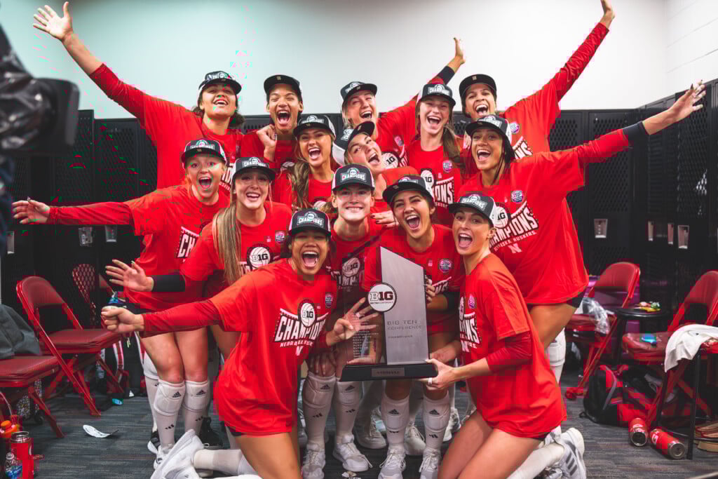 2024 Big Ten Champions - Nebraska Volleyball