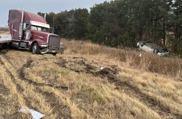 A crash on Highway 275 east of Norfolk